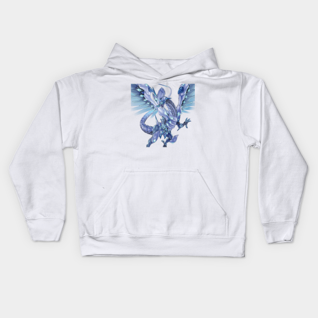 Blue Eyes White Dragon - Yugioh - Kids Hoodie | TeePublic